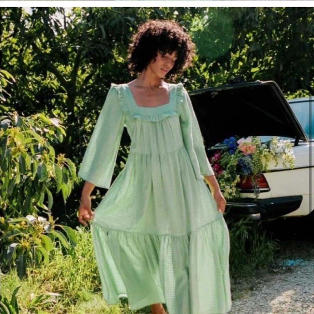 Christy dawn elodie dress in mint size small so hard to part with this one!
